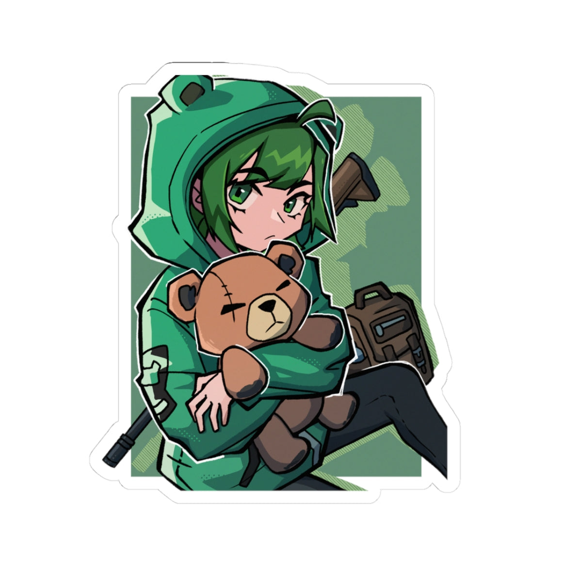 Teddy Sticker