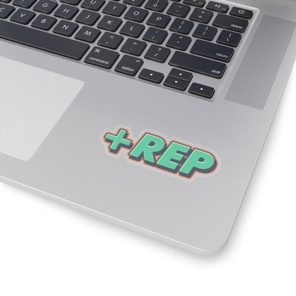 The +Rep Sticker