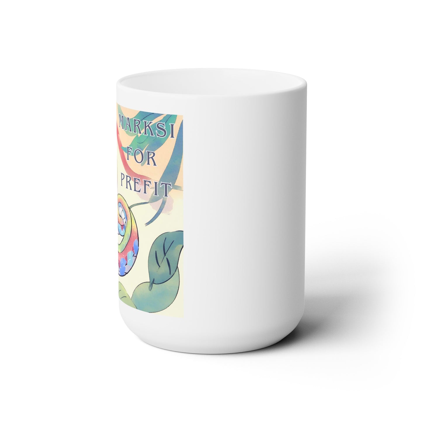 Cute Marksi Ceramic Mug 15oz