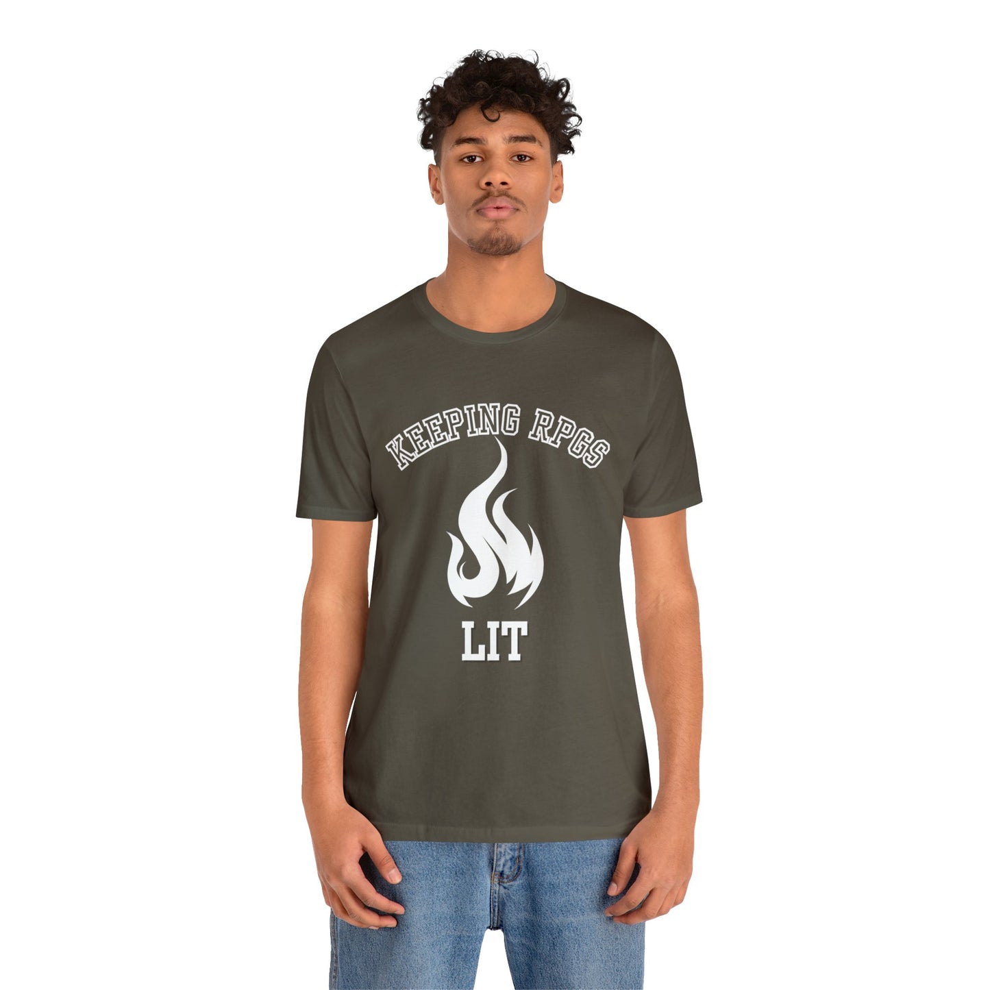 Keeping RPGs LIT Short Sleeve Tee