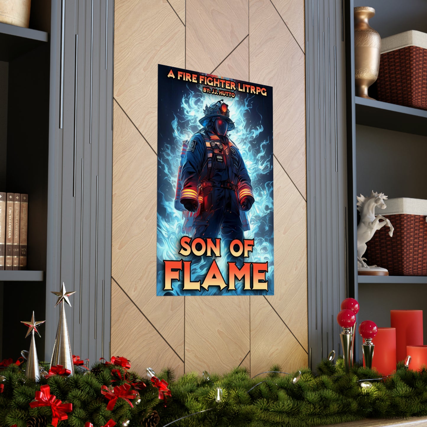 Son of Flame Matte Vertical Poster