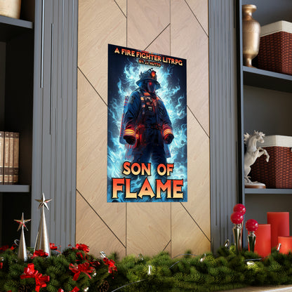 Son of Flame Matte Vertical Poster