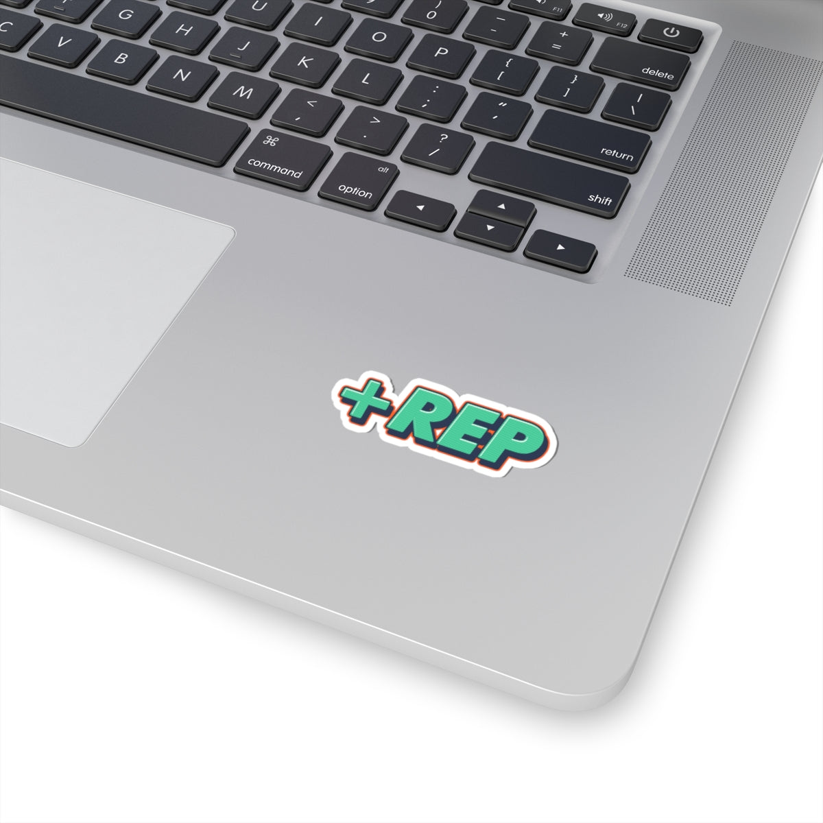 The +Rep Sticker