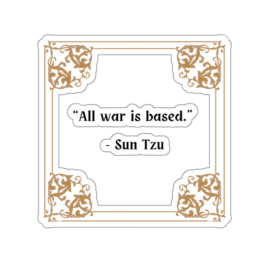 Sun Tzu Quote Sticker
