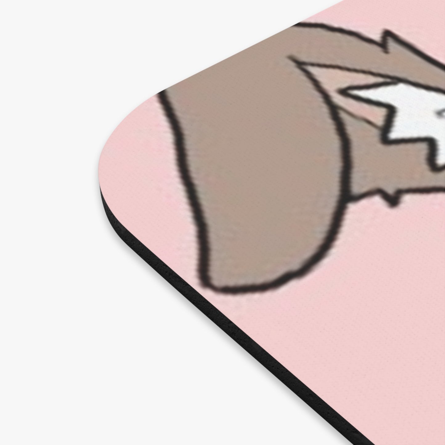Anime Bunny Girl Mouse Pad — Cute Pastel Gaming Desk Mat