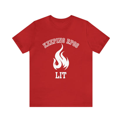 Keeping RPGs LIT Short Sleeve Tee