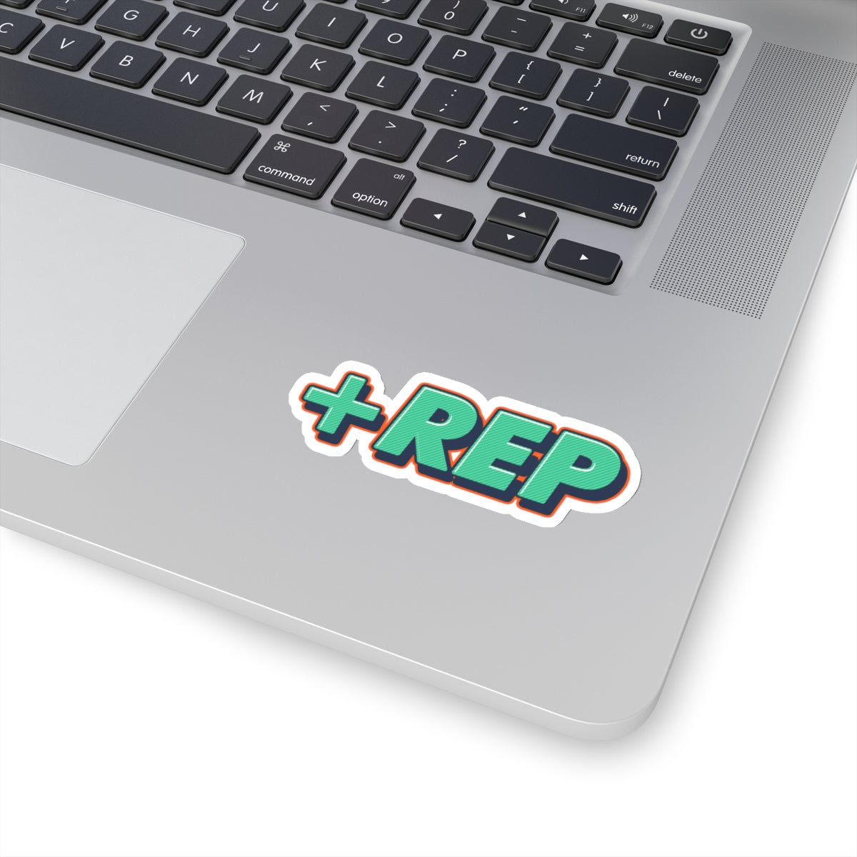 The +Rep Sticker