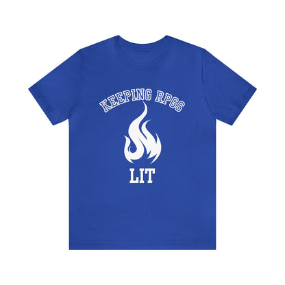 Keeping RPGs LIT Short Sleeve Tee