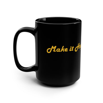 Black Mug, 15oz