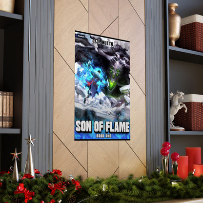 Son of Flame Book Cover Matte Vertical Poster