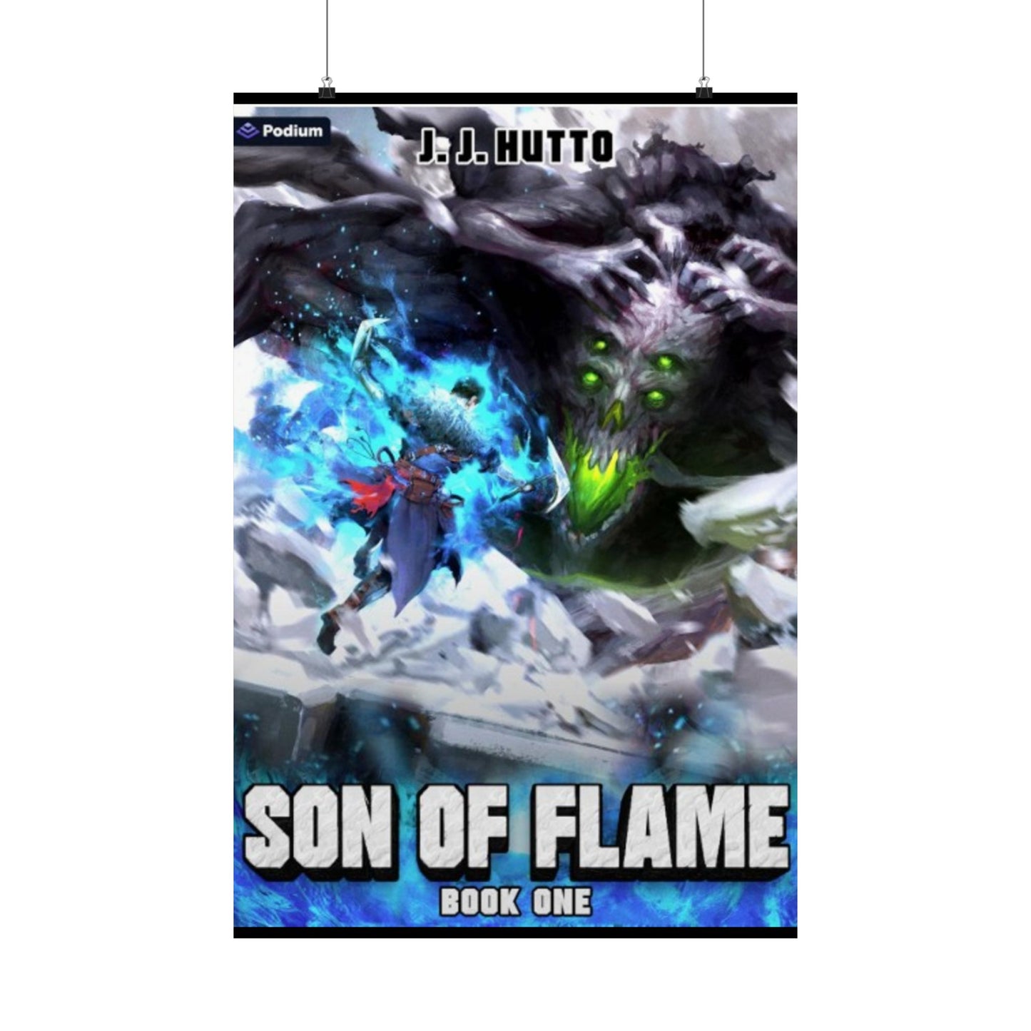 Son of Flame Book Cover Matte Vertical Poster