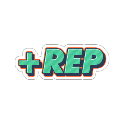 The +Rep Sticker