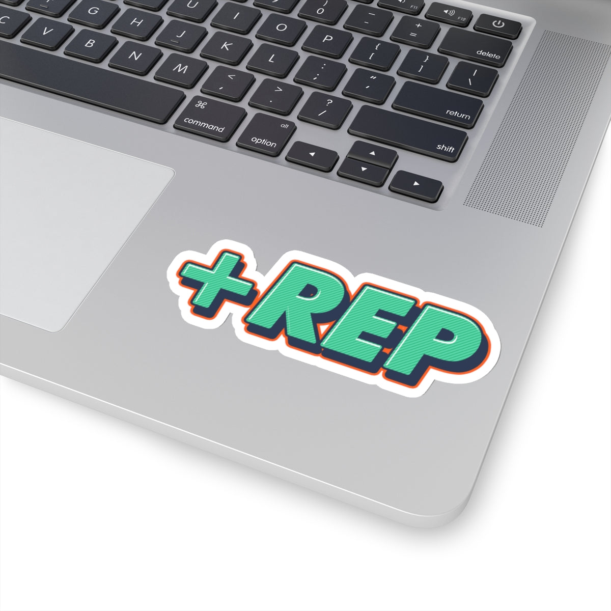 The +Rep Sticker