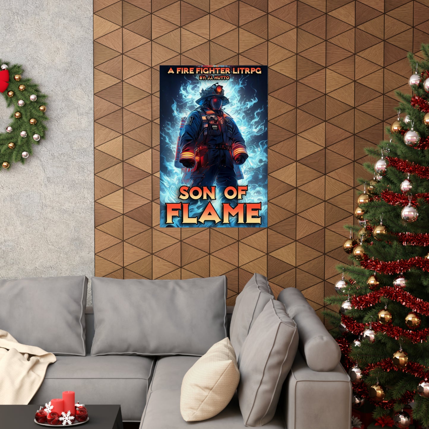 Son of Flame Matte Vertical Poster