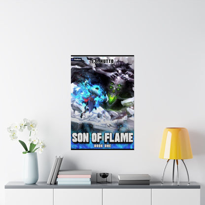 Son of Flame Book Cover Matte Vertical Poster