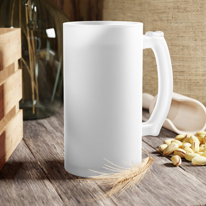 Frosted Glass Beer Mug