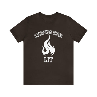 Keeping RPGs LIT Short Sleeve Tee