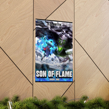 Son of Flame Book Cover Matte Vertical Poster