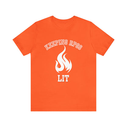 Keeping RPGs LIT Short Sleeve Tee