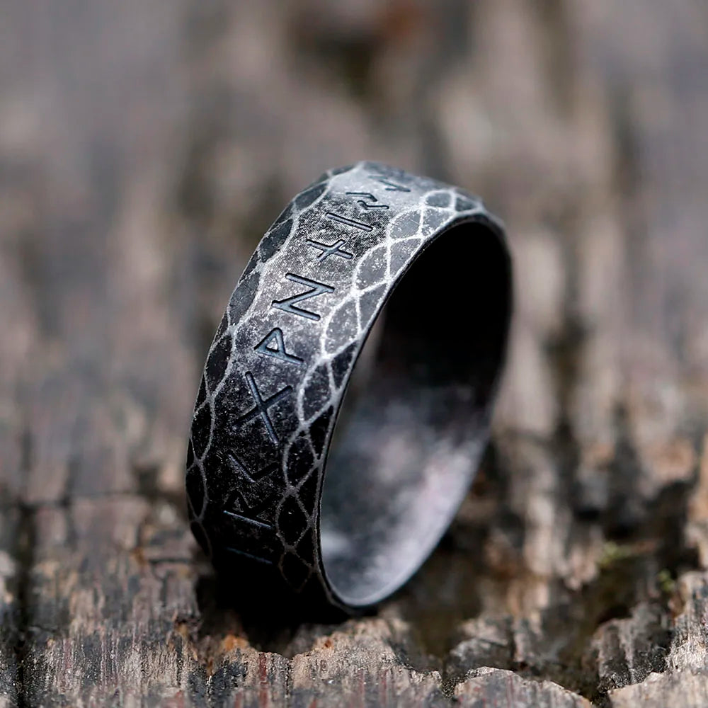 Stainless-steel Rings of Odin's blessing